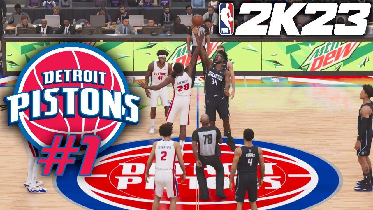 This Pistons Team is Ready! - NBA 2K23 DETROIT PISTONS MYNBA FRANCHISE - EP. 1
