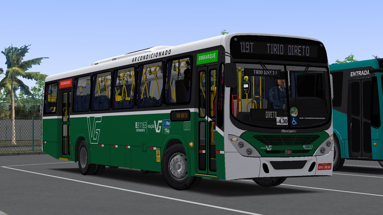 #omsi2   Marcopolo Torino 2007 OF-1721 Blue Tec 5 Viação Vg testando a máquina boa demais !!