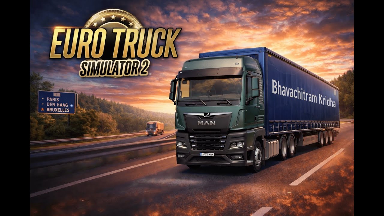 Chasing Lights on Endless Roads ✨ | Euro Truck Simulator 2