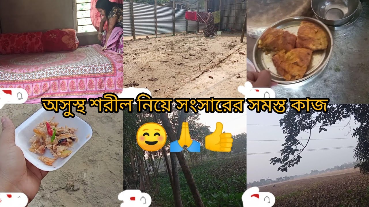 #lifestylevlgos/অসুস্থ শরীল নিয়ে সংসারের সমস্ত কাজ মেয়েরা ভালবেসে নিস্বার্থ ভাবে কিভাবে করে