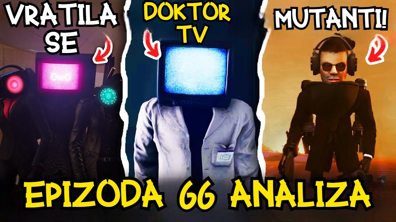 TITANI SU MRTVI Epiuzoda 66 SKIBID TOILETA SVE TAJNE ANALIZA I TEORIJE