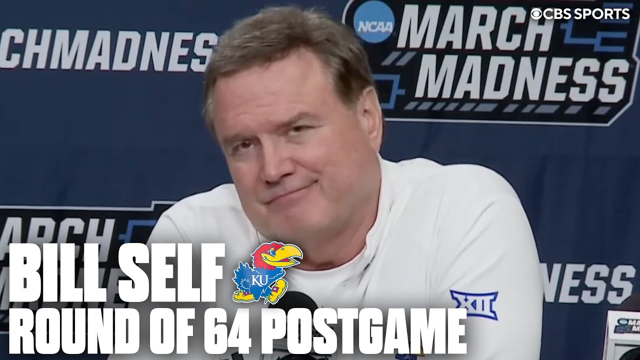 Bill Self consoles K.J. Adams following heartbreaking injury: ' [he's] like a son to me'