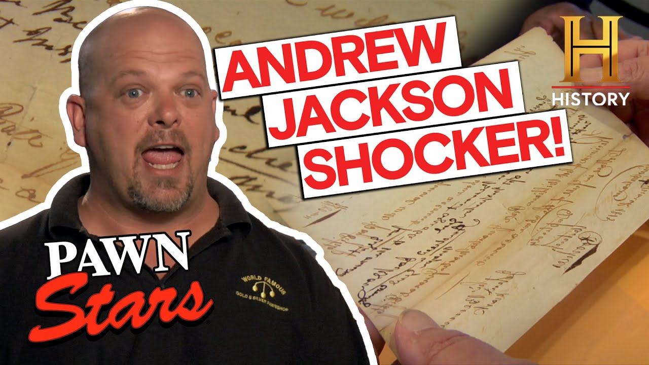 HIGH-STAKES OFFER for War of 1812 Jackson Document (S2, E28) | Pawn Stars