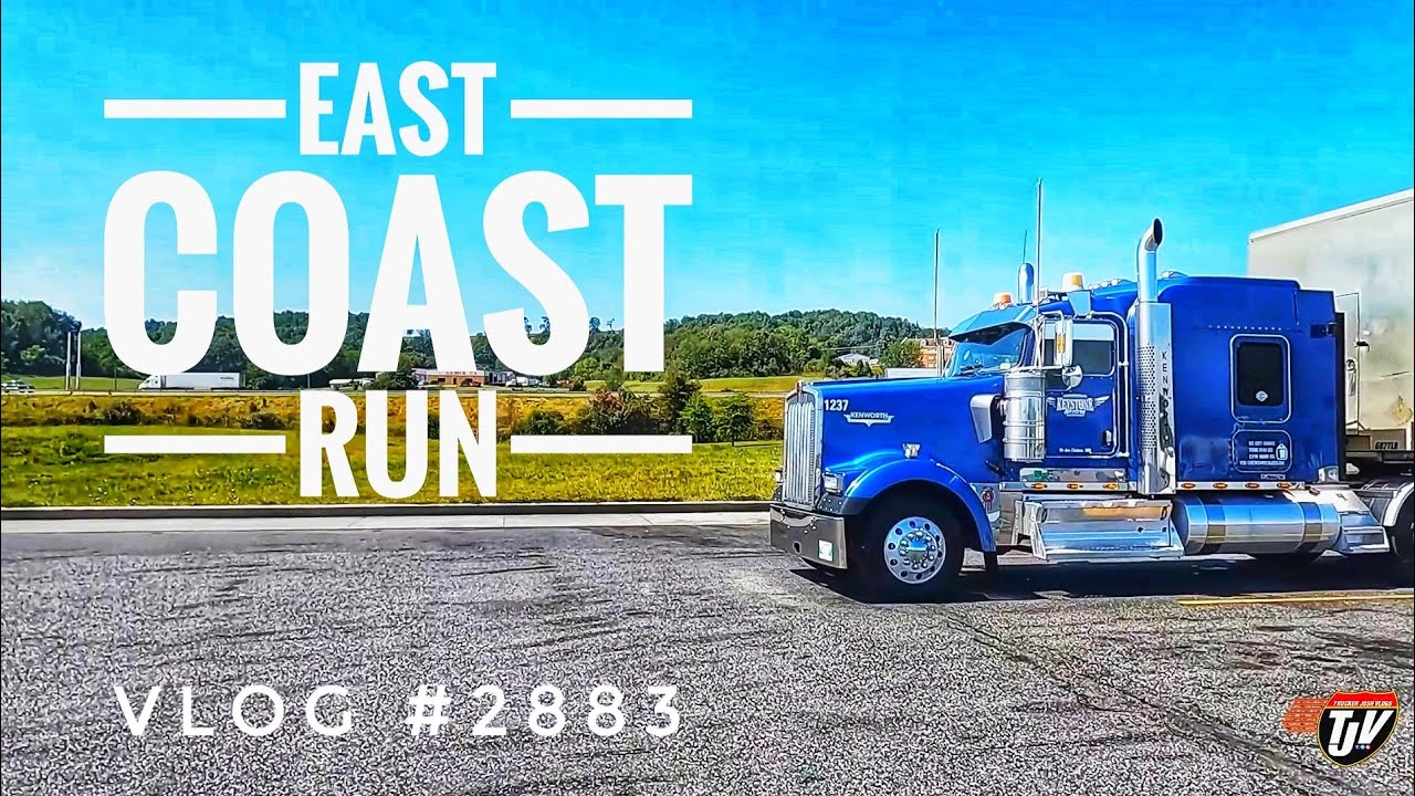 EAST COAST RUN | My Trucking Life | Vlog #2883