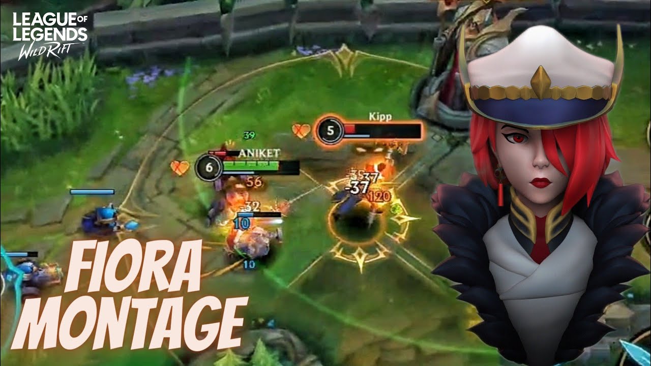 SMOOTH FIORA MONTAGE | Wild Rift Highlights