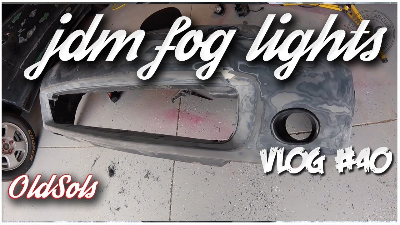 Honda Del Sol - OldSols Vlog 40 - JDM Fog Lights