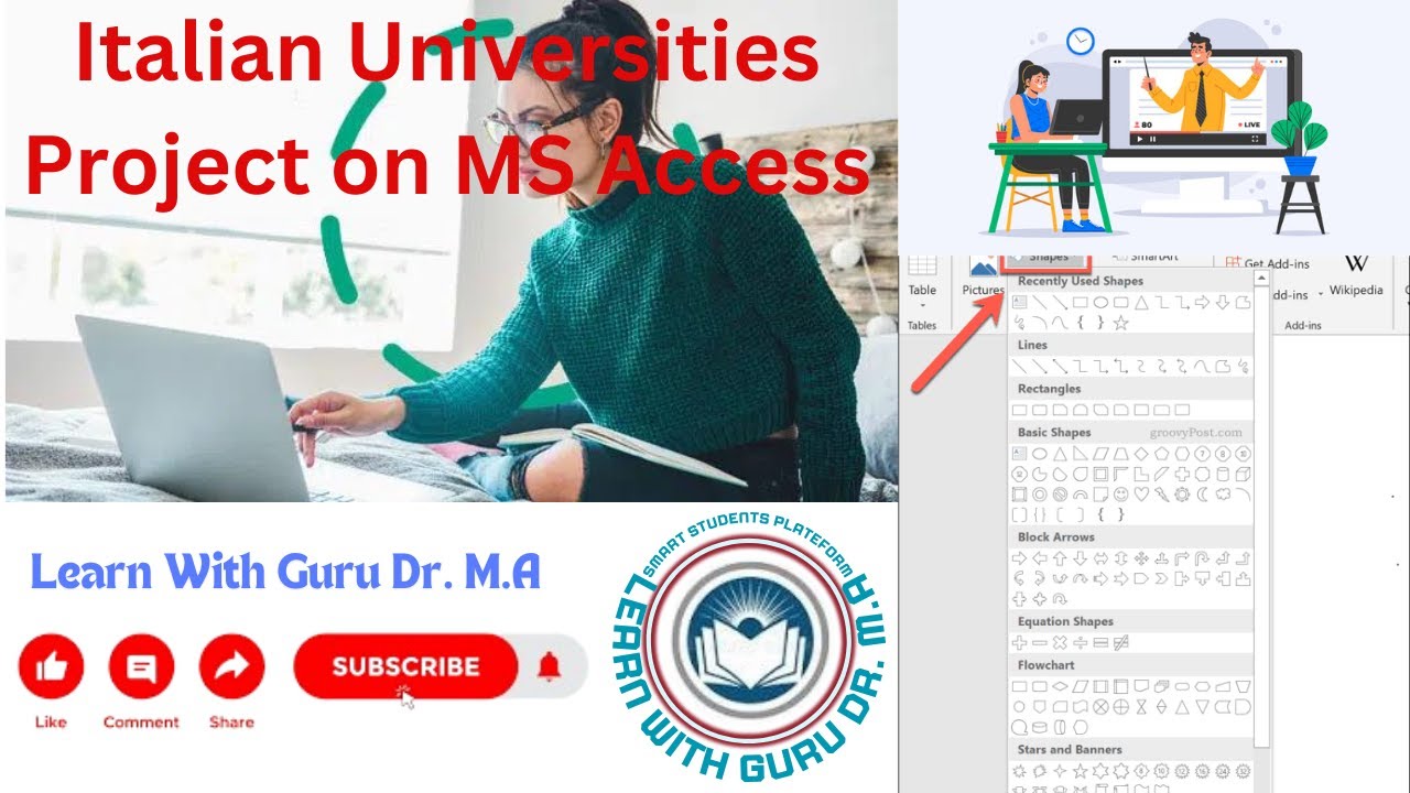 MS Access Project on Italian Universities | Database Design & Demo