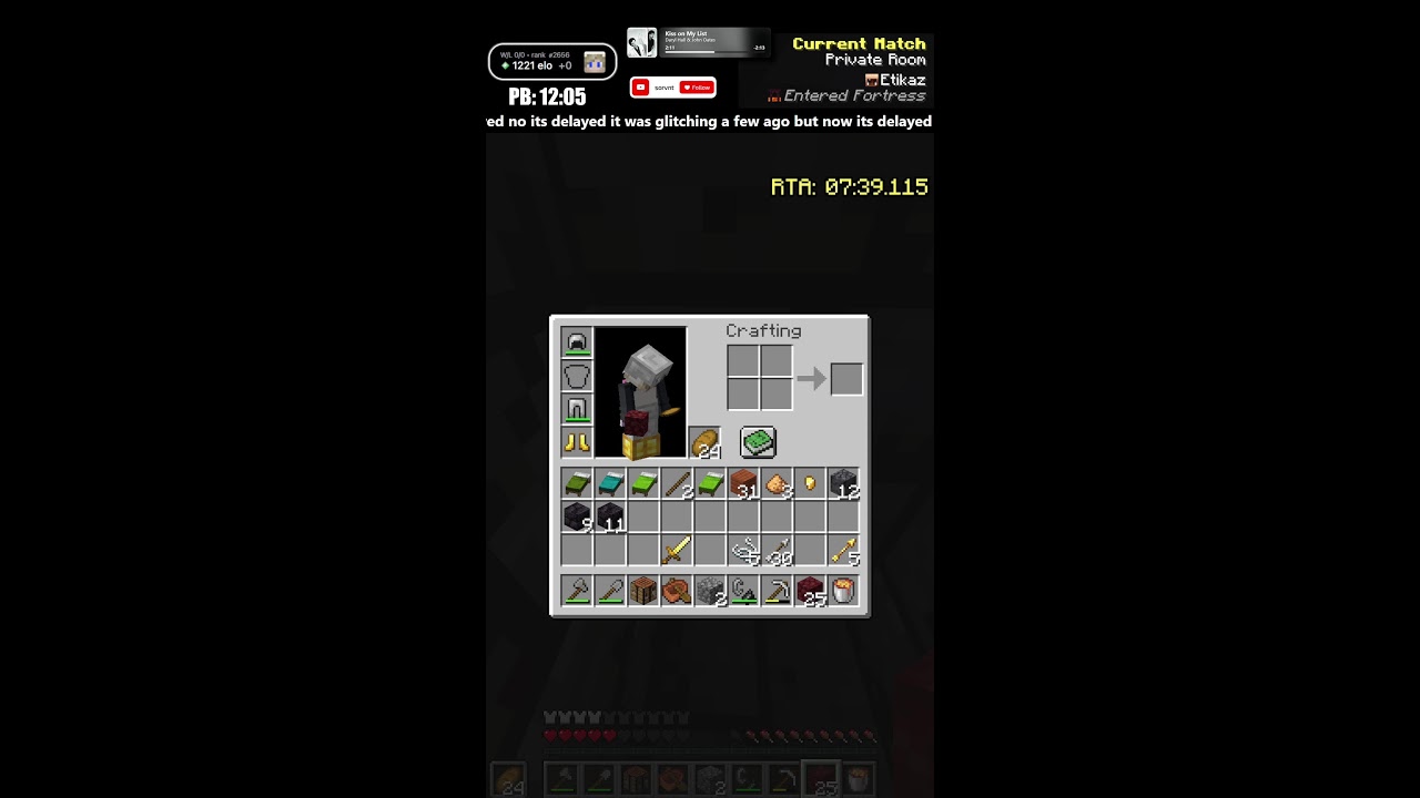 [VERTICAL] this stream will either be :D or D: (mcsr ranked)