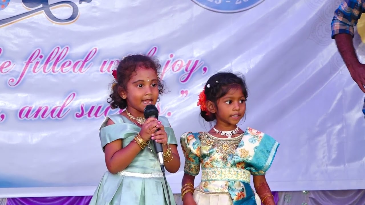 LKG SPEECH(Hanshitha ram and varshini)