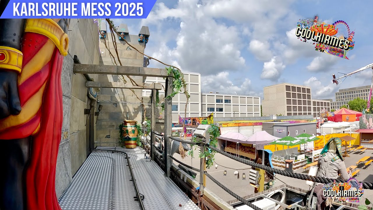 Geister Tempel Sipkema Onride | POV [ Karlsruhe Frühjahrsmess 2025 ]