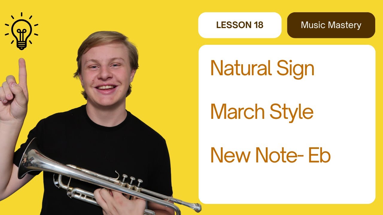 Essential Elements for Band - Trumpet Book 1 - Exercises 105-109
