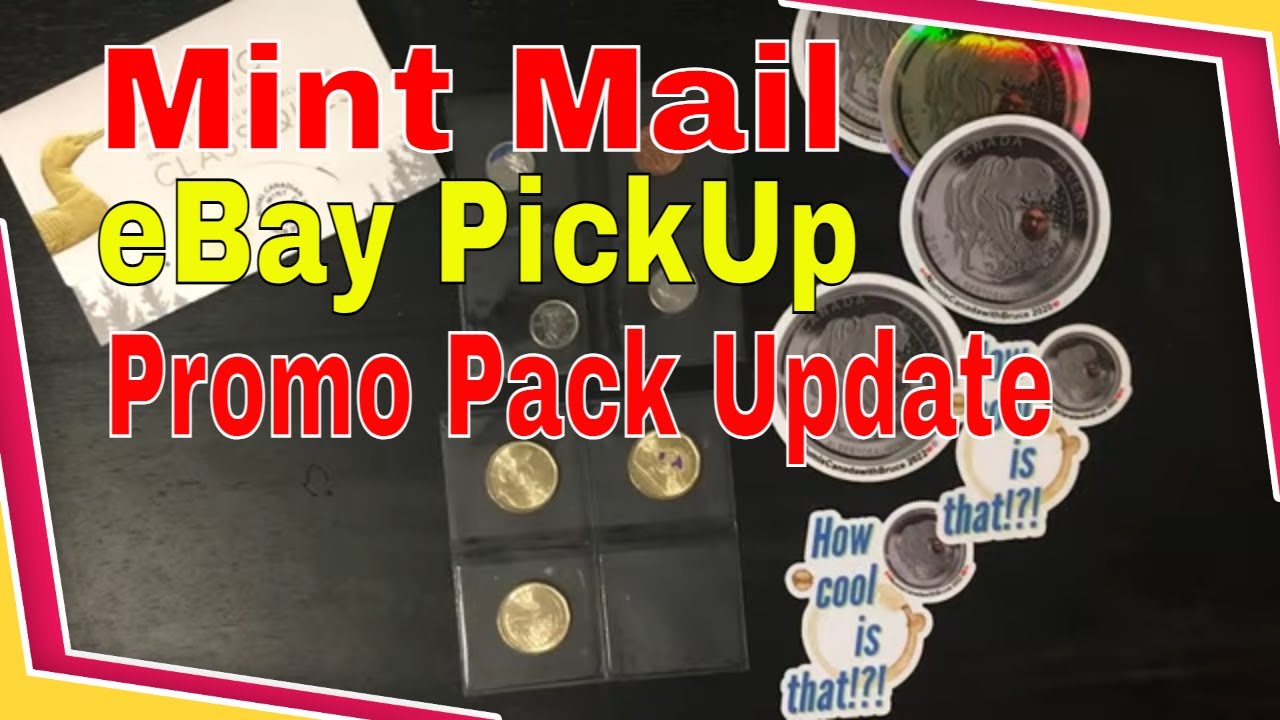 Mint Mail Call eBay PickUp and Promo Pack Update