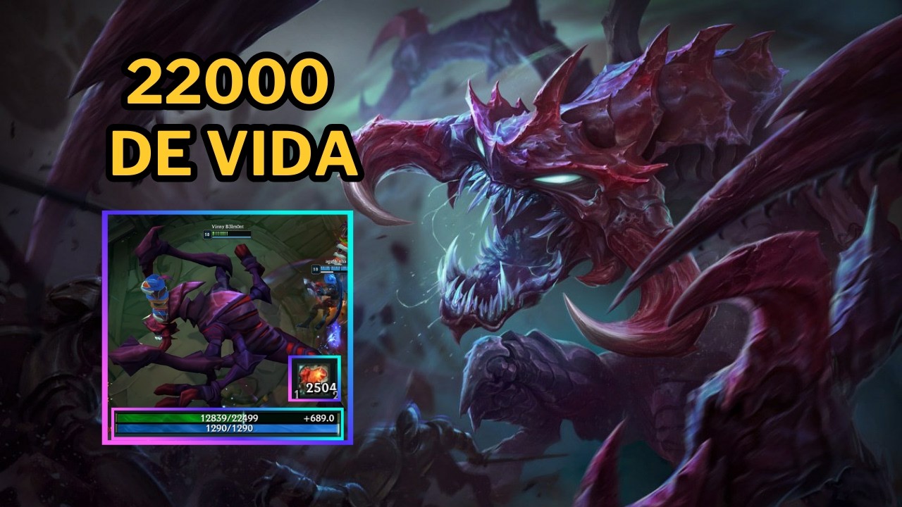 CHO'GATH INSANO! | 22000 DE VIDA