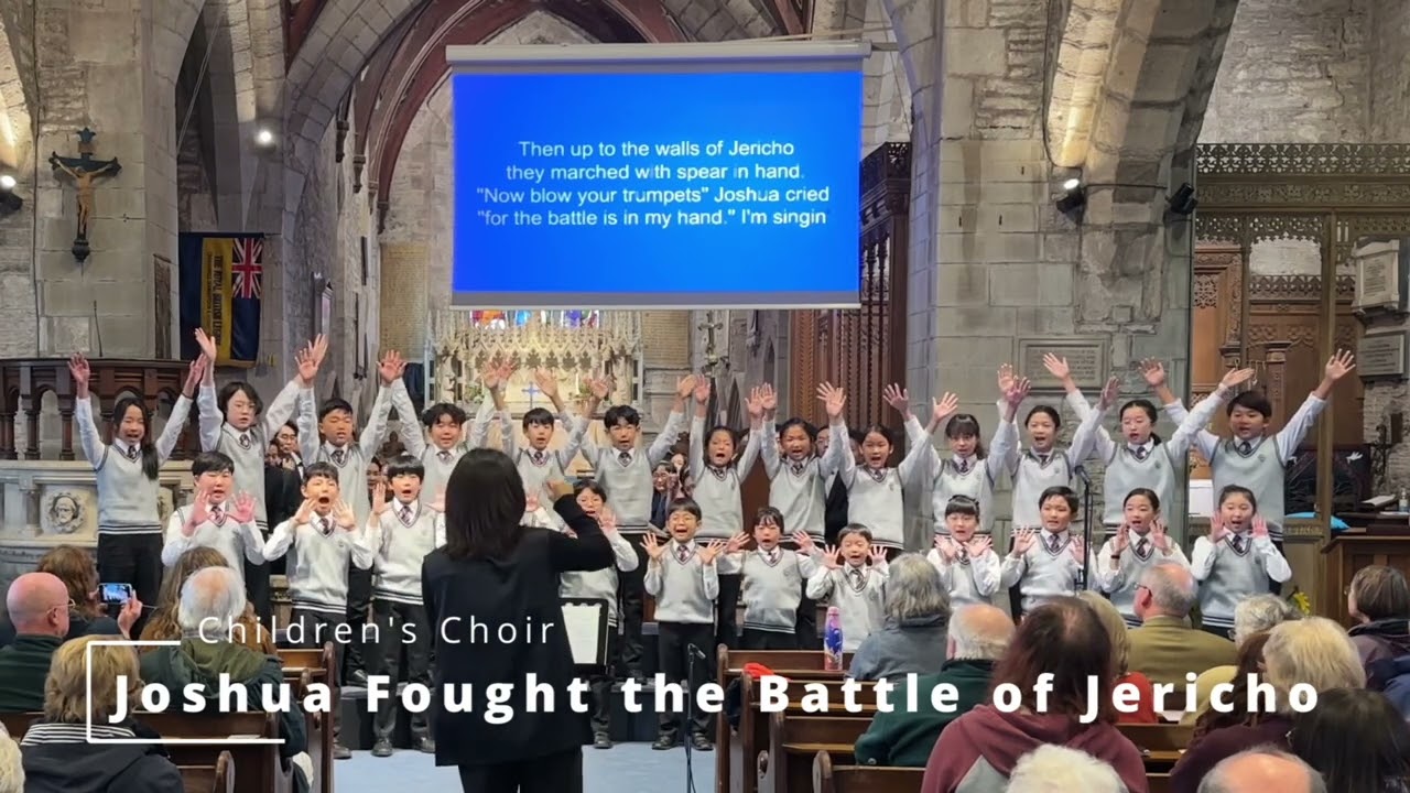 2025 웨일즈 찬영 선교 Joshua Fought the Battle of Jericho