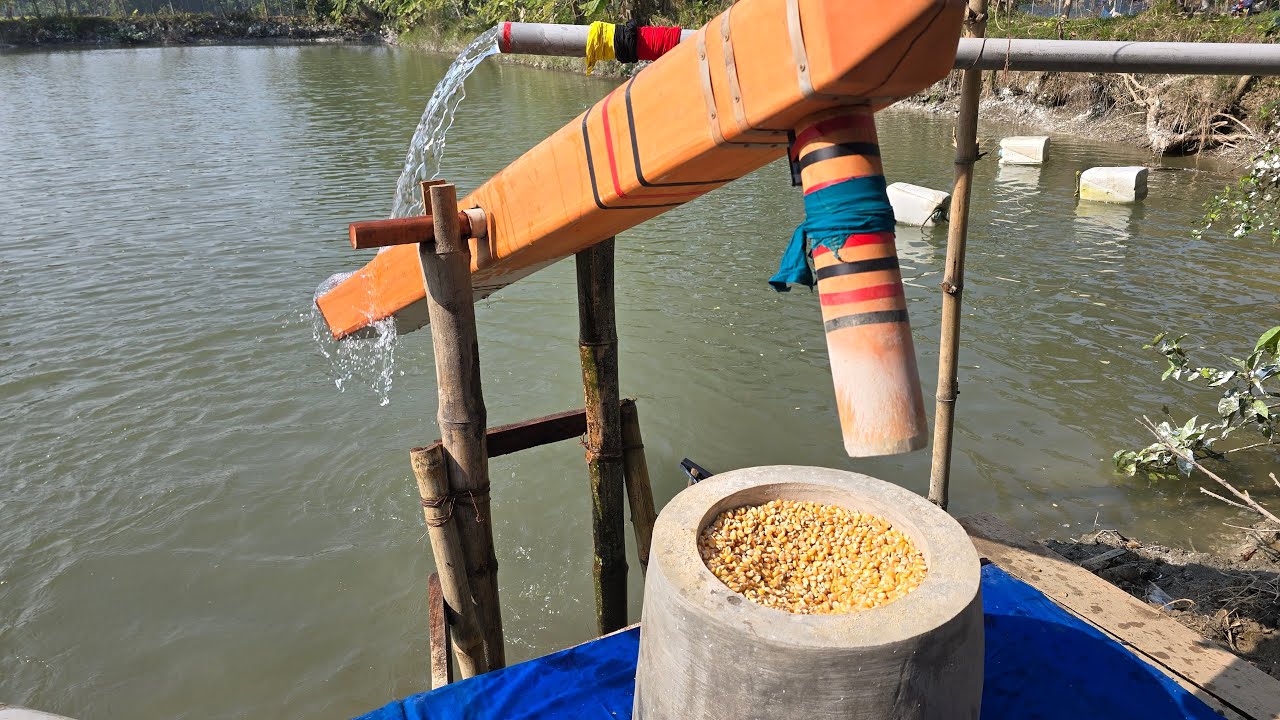 water powered by corn grinder mill EP- 191