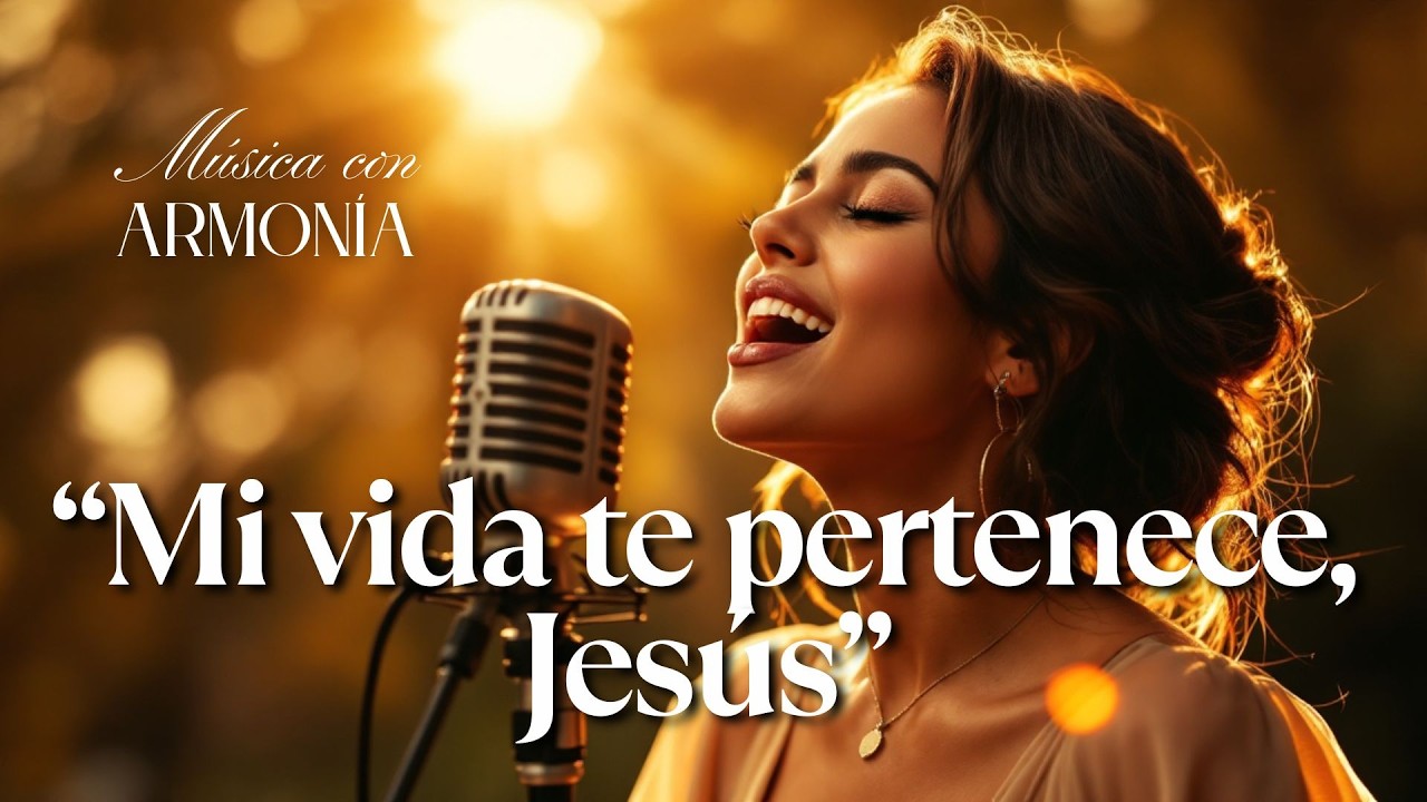 🙏 Mi Vida Te Pertenece, Jesús | Canción Cristiana de Entrega Total  ✨ Música de Fe y Paz