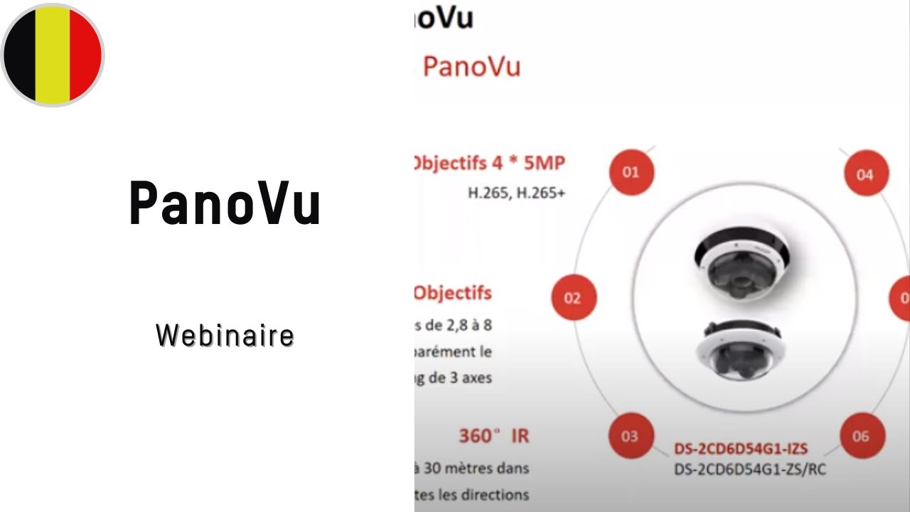 Hikvision Benelux - Webinaire PanoVu