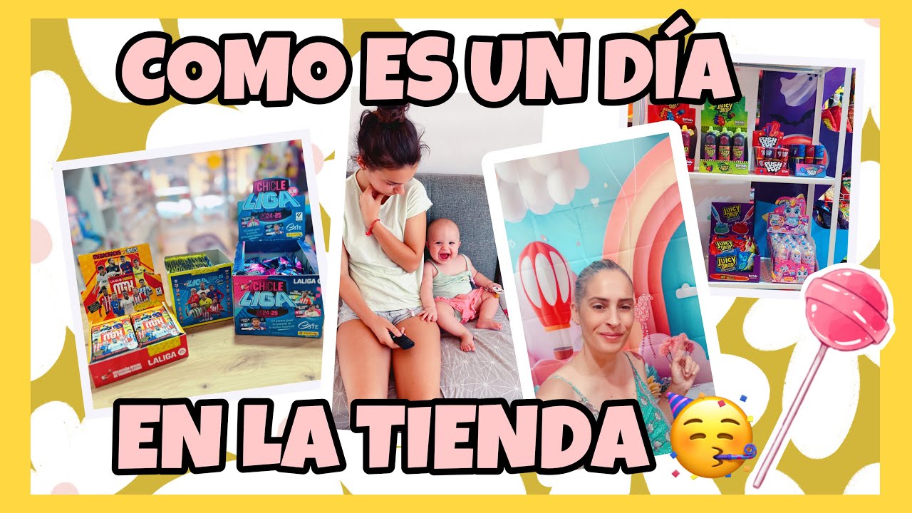 COMO ES UN DÍA EN LA TIENDA!! RUTINA FAMILIAR 🥳🥳