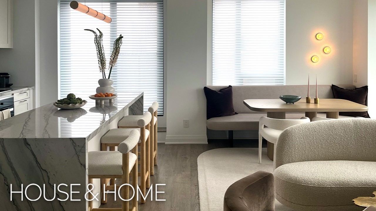 Inside A Sleek City Condo With Neutral Tones And Custom Elements