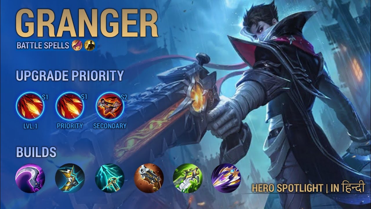Granger Hero Spotlight In हिन्दी | Mobile Legends: Bang Bang
