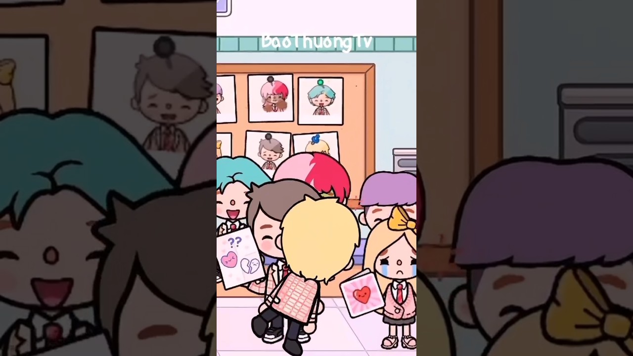 Boy's Love Story Toca Boca😱💕😘#tocalifeworld #tocastory #shortvideo #shorts