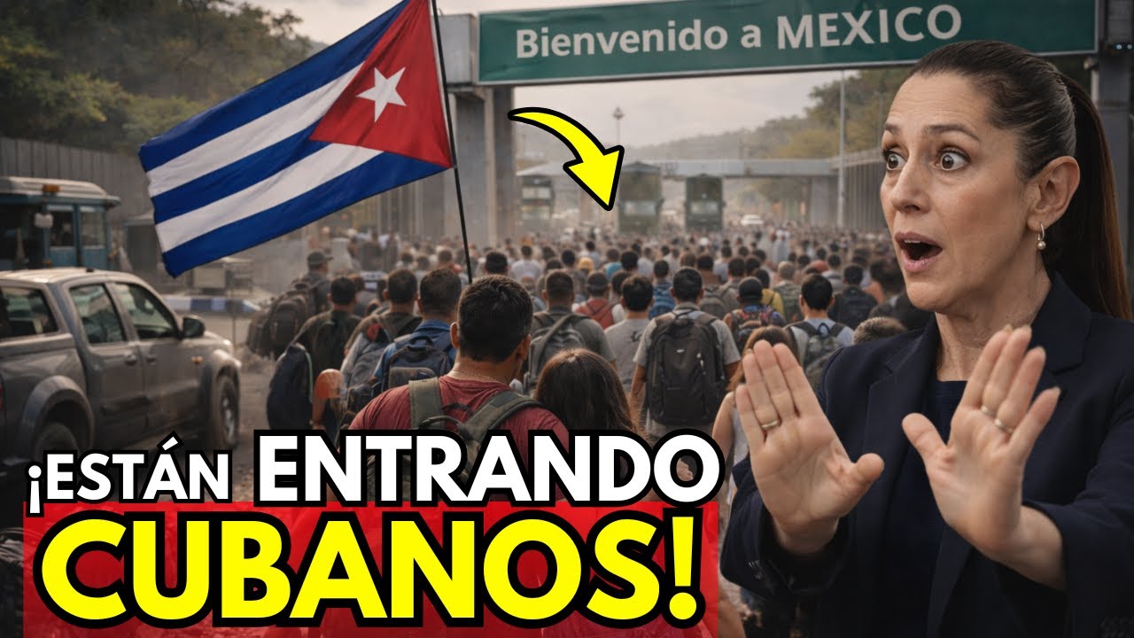 ¡ALERTA MIGRATORIA! 🚨 EE.UU. CIERRA VISADOS y CUBANOS AVANZAN hacia MÉXICO 🇲🇽