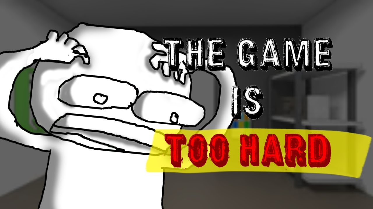 THIS GAME WAS SO HARD THAT I HAD TO QUIT [Paint Room Escape]