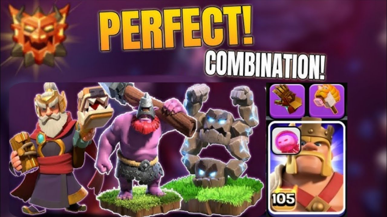 Fireball throwers absolutely cook top legend bases with new king equipment (The best strategy)
