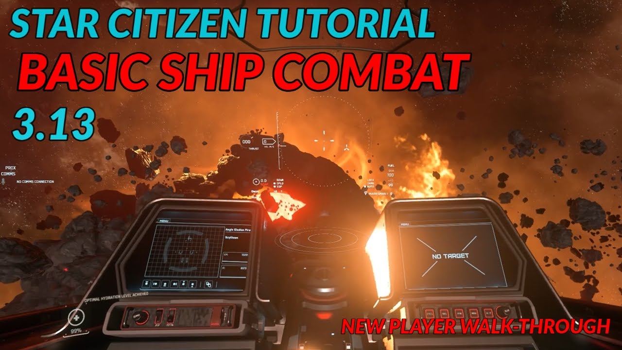 Star Citizen Basic Ship Combat 3.13 | New Player Walk-Through