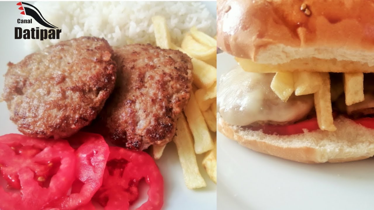 HAMBURGUESA DE CARNE  by DATIPAR