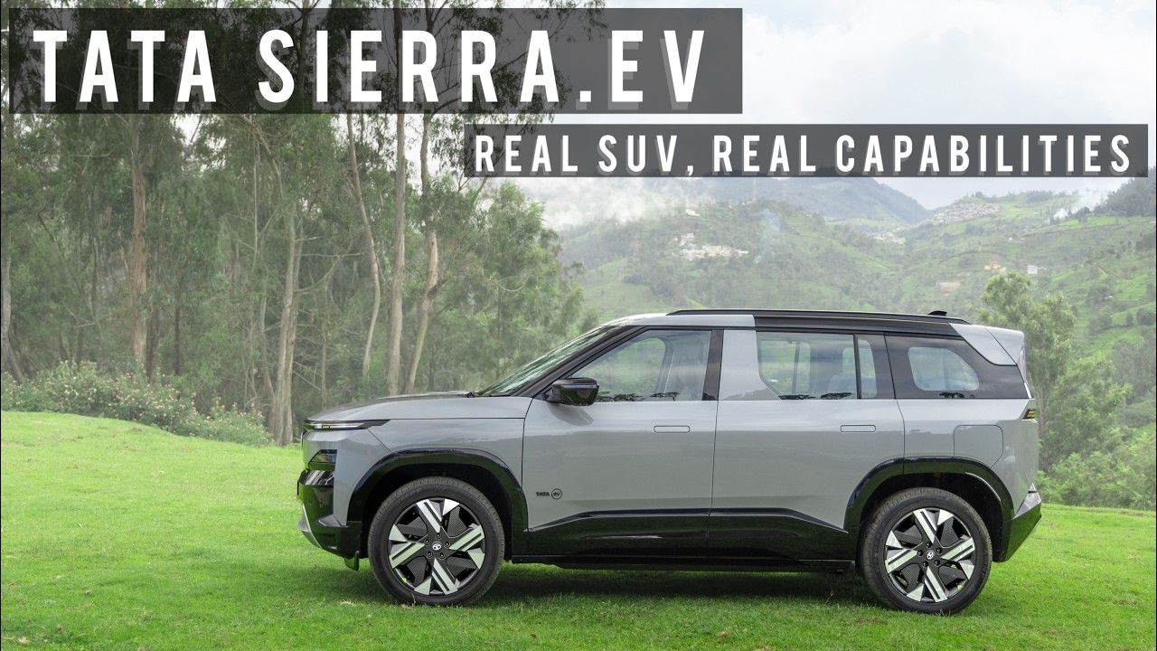 Tata Sierra.EV QWD &mdash; Настоящий внедорожник с настоящими возможностями!