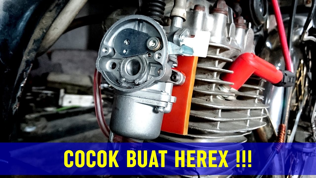 Pasang Karburator Mesin Potong Rumput di Mesin Honda GL