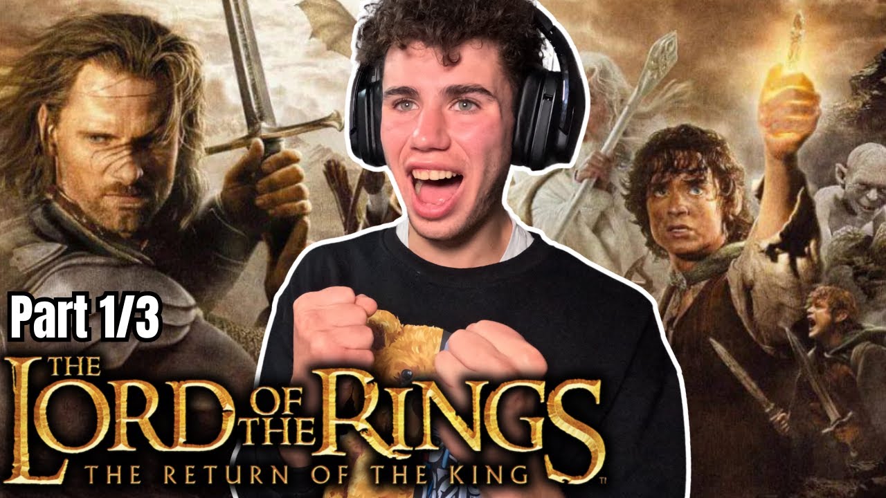 FIRST TIME WATCHING *RETURN OF THE KING* (extended) Movie Reaction! Part 1