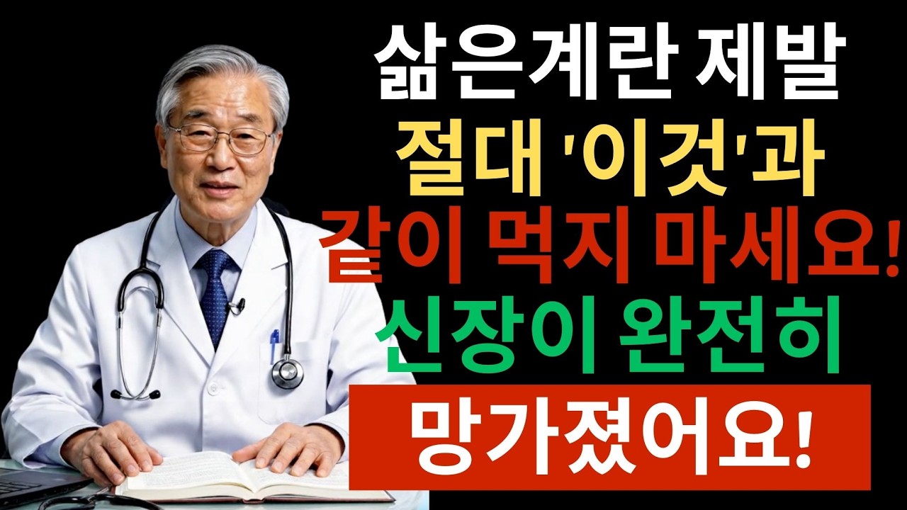 60세 이후 계란 이렇게 먹으면 근육 녹습니다 | 지팡이 짚기 전에 보세요 | 시니어건강정보