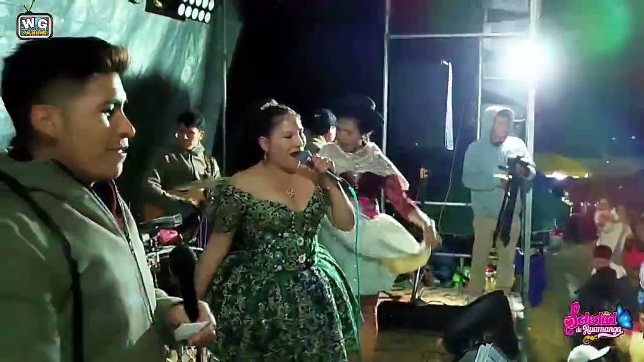 Soledad de Huamanga en vivo en la fiesta patronal de Pallccacancha - Vischongo 2025 / parte 02