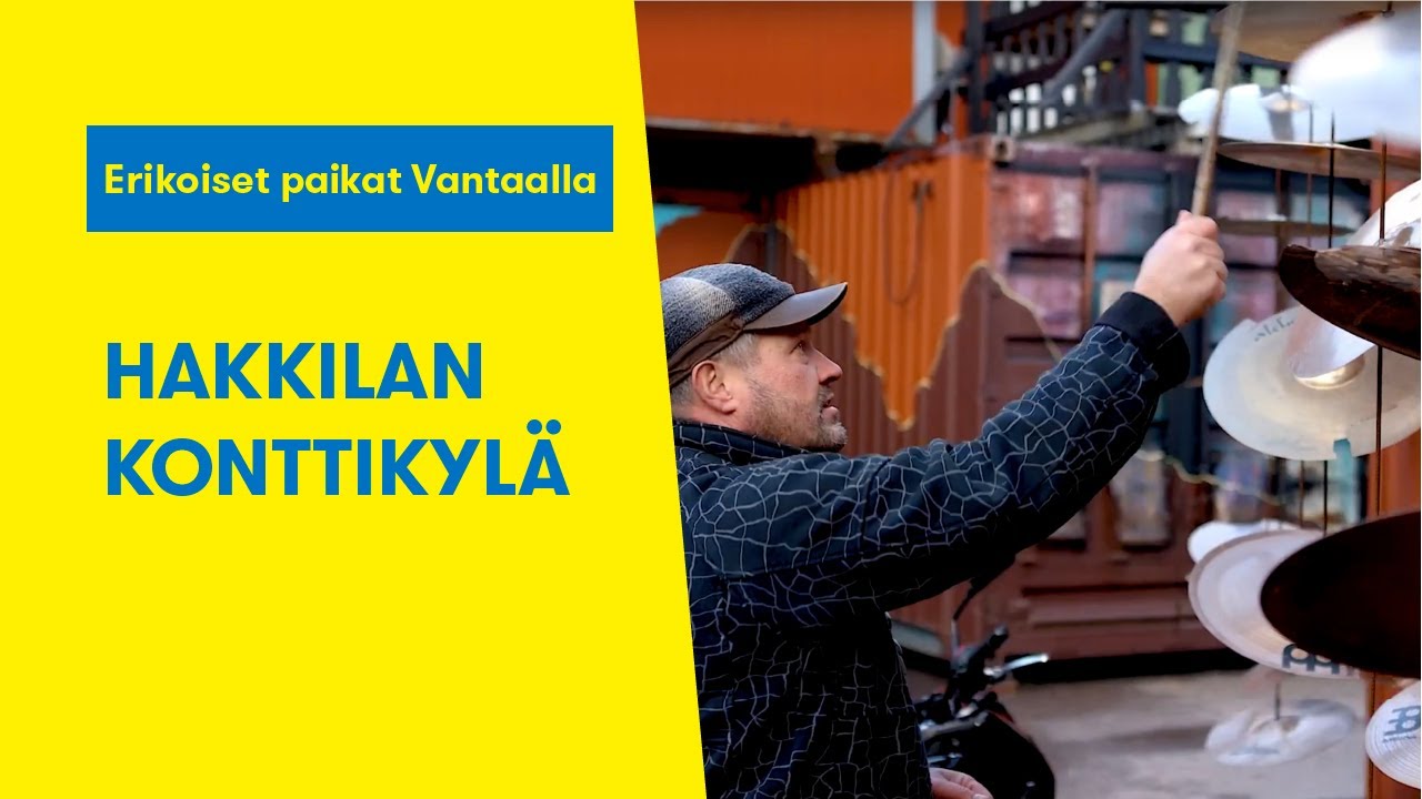 Erikoiset paikat Vantaalla: Hakkilan konttikylä