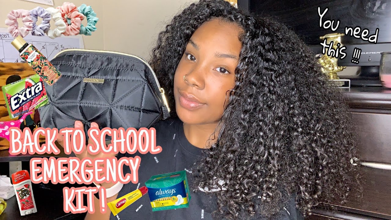BACK TO SCHOOL EMERGENCY KIT  THAT EVERY GIRL NEEDS 🤫📚
