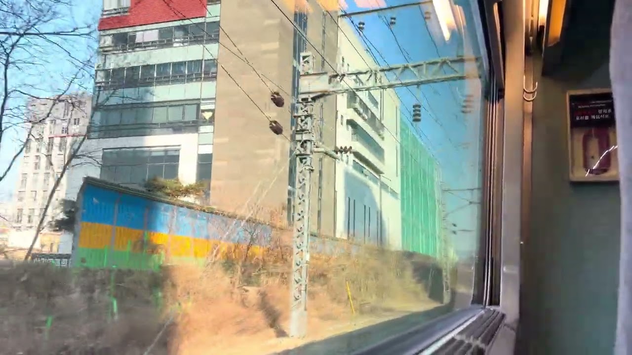 KTX 170(수원경유) 서울역 종착 안내방송