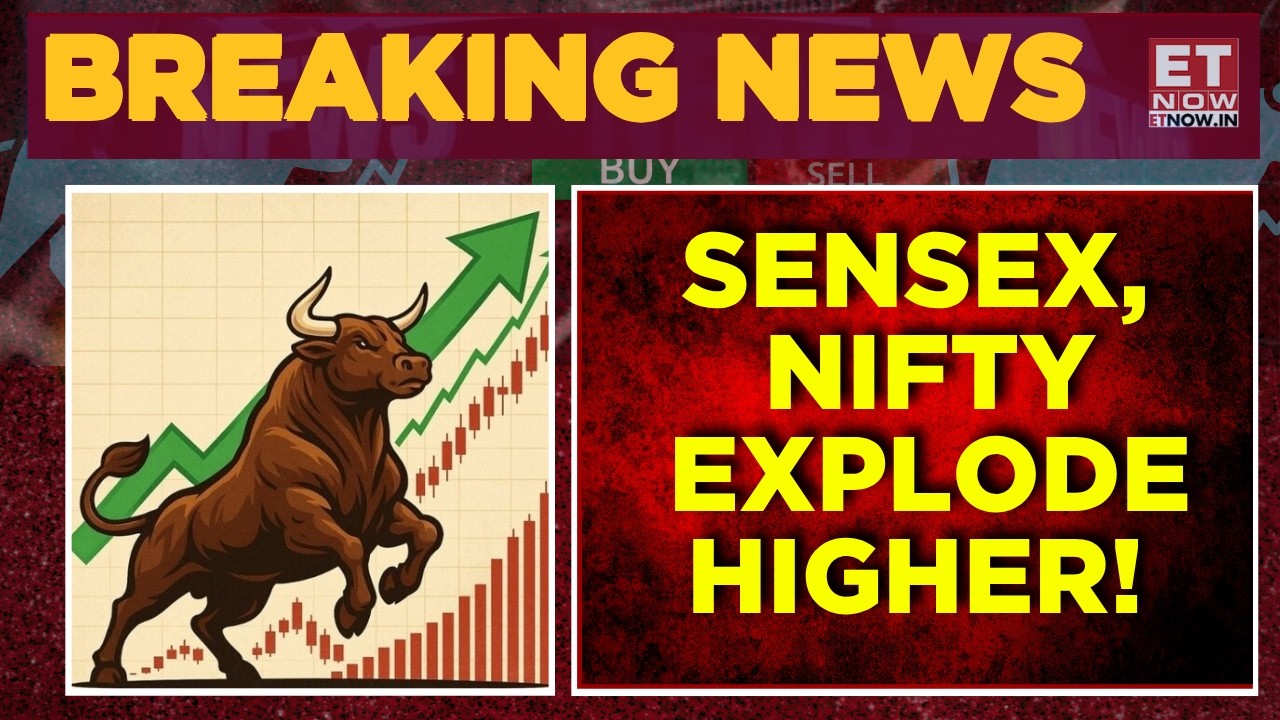 Индекс Nifty взлетел на 800 пунктов! Индекс Sensex резко вырос на фоне глобального ралли в связи ...