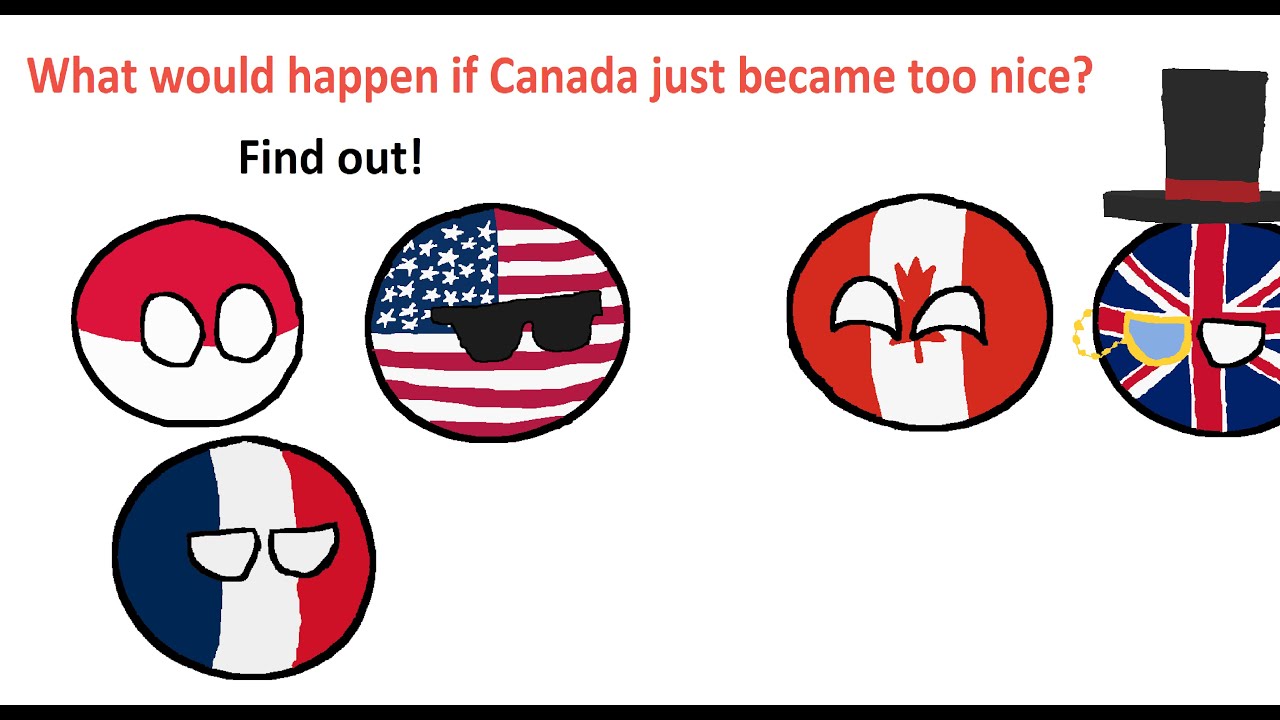 Canada&rsquo;s Politeness Overloaded! | Countryballs Animation Meme