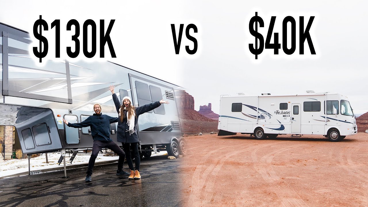 Comparing Our 5th Wheel To Our Class A RV (FULL TOUR)