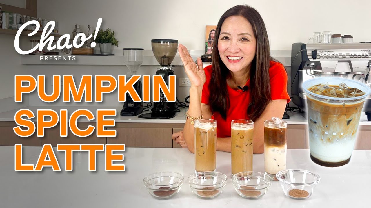 MAKE PUMPKIN SPICE LATTE AT HOME OR IN YOUR CAFE: 3 WAYS - PART  1
