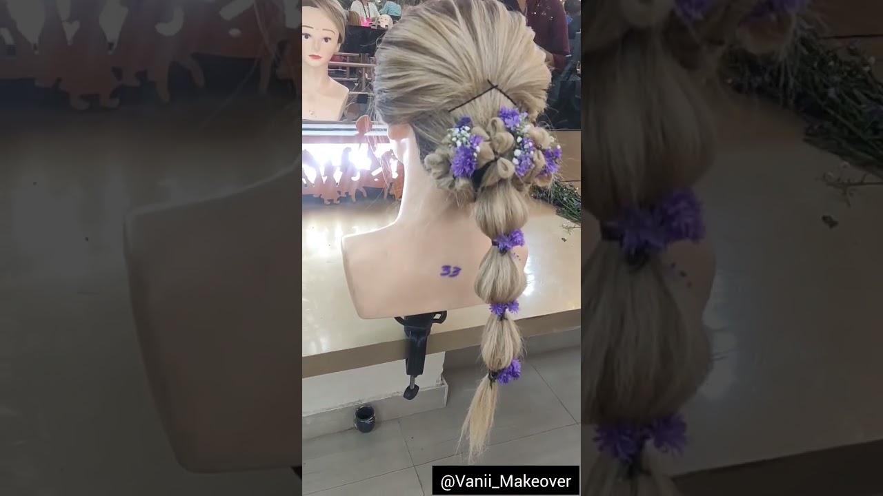 Making Flower In Original Hair