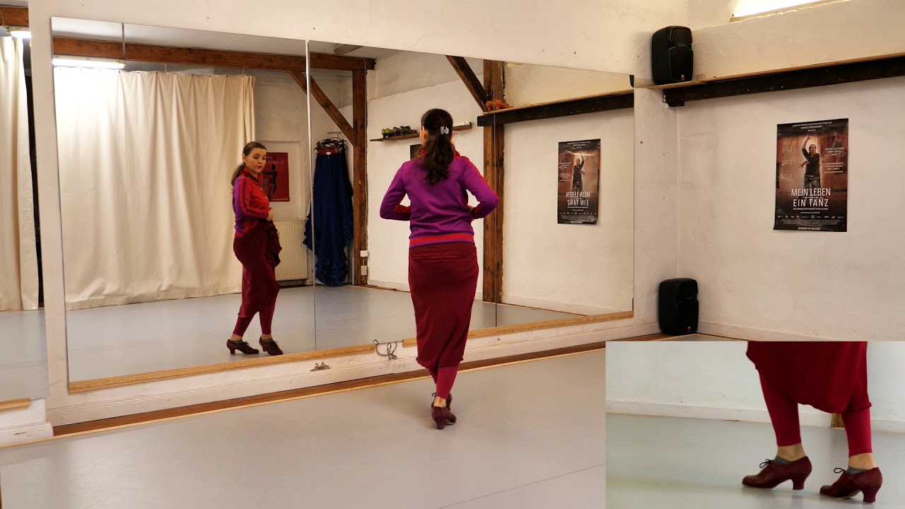 Flamenco Tanz Bulerias Llamada Marcaje Principiante und zum Üben