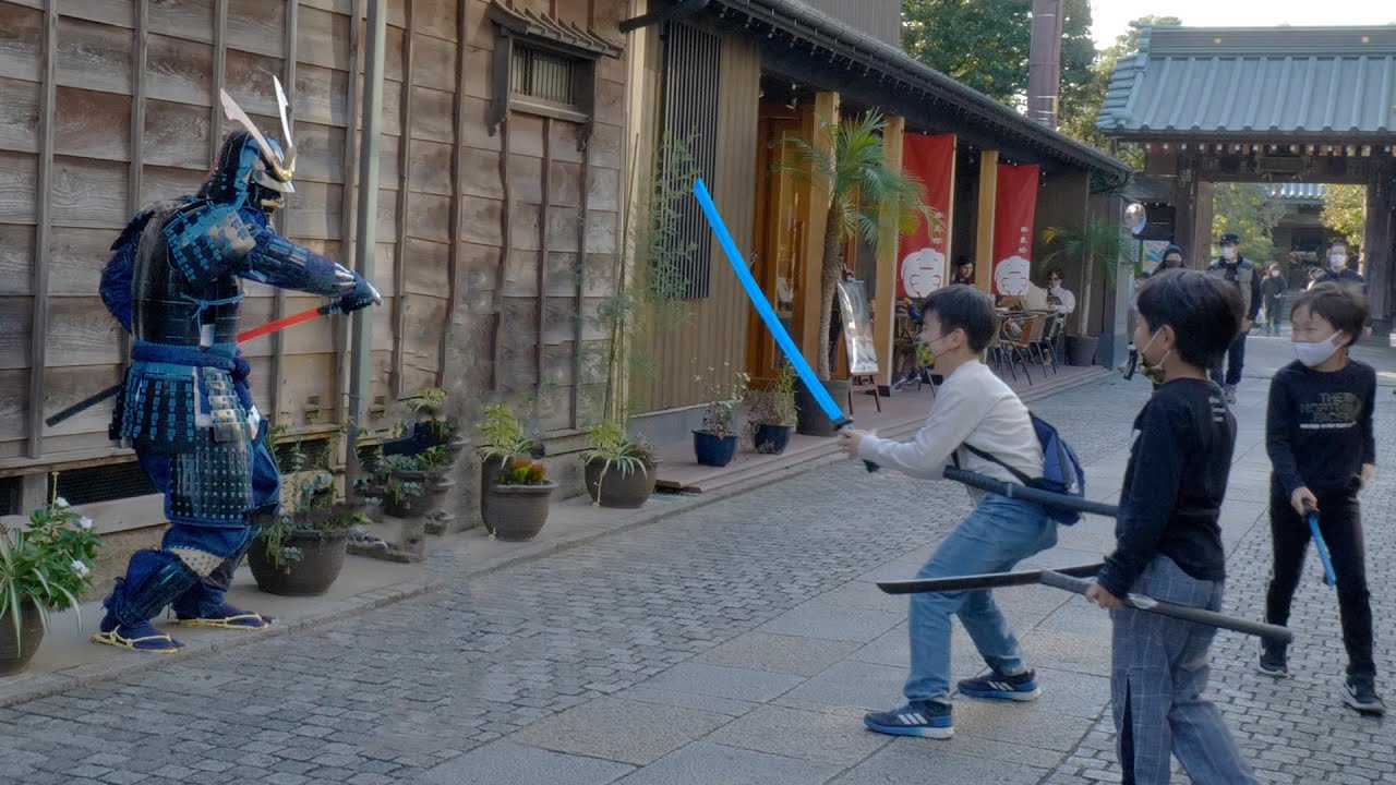サムライマネキンドッキリ#3/SAMURAI Mannequin Prank in Japan#3/SHOGUN