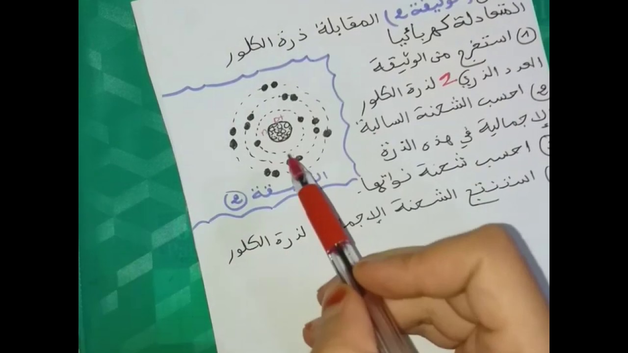**حل الإختبار النموذجي للفصل الأول** فيزياء 4 متوسط