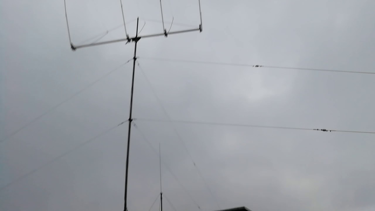 Delta Loop 4EL. 27MHz. Hand maid. (28MHz). Антенна четыри треугольника 10 метров. Grodno. Belarus.