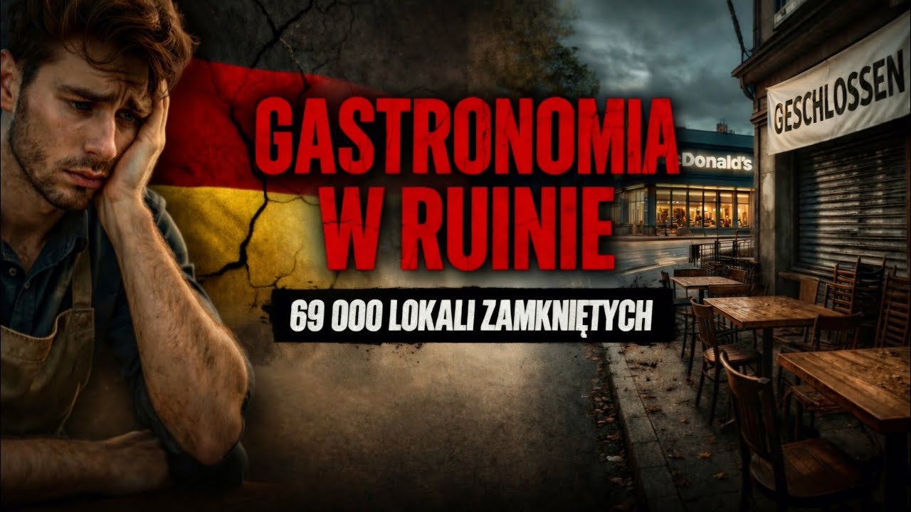 Dlaczego NIEMIECKIE restauracje ZNIKAJĄ? Dane, kt&oacute;re szokują w 2026 roku!#Niemcy #Gospodarka #Kryzys