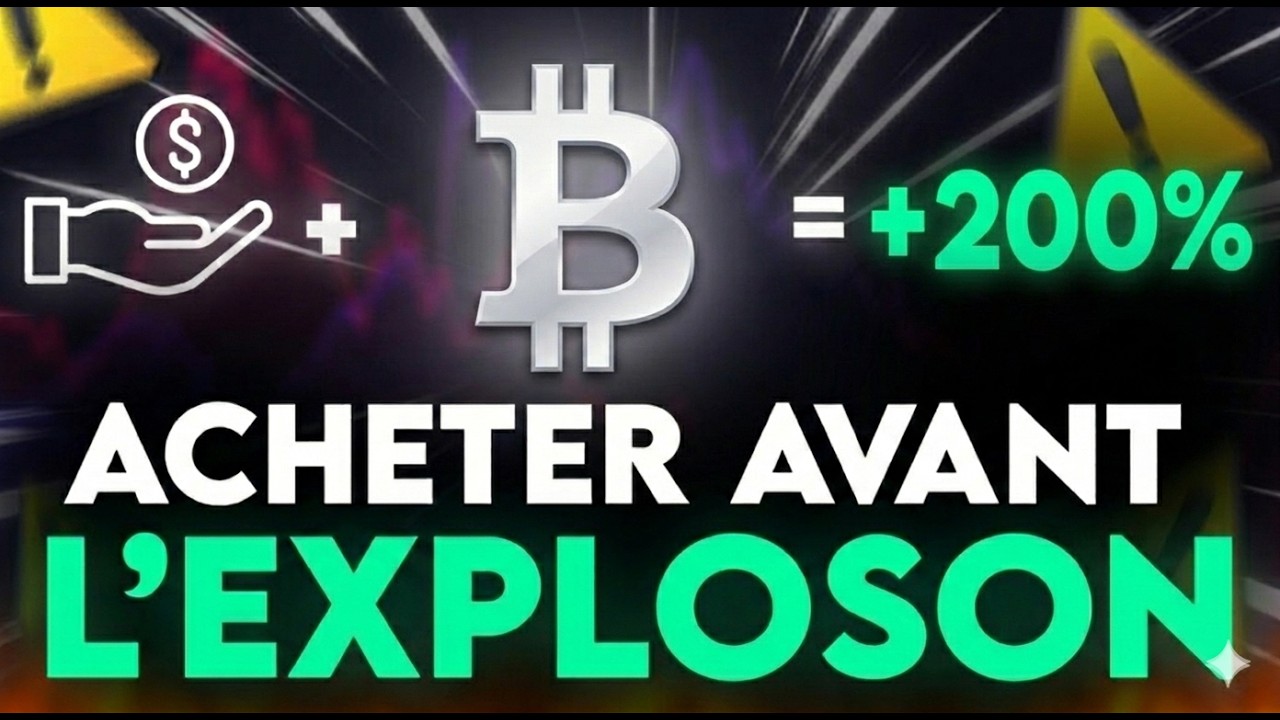 BITCOIN PREPARE EN SILENCE L'EXPLOSION DE L'ANNÉE ! +200% en 2026