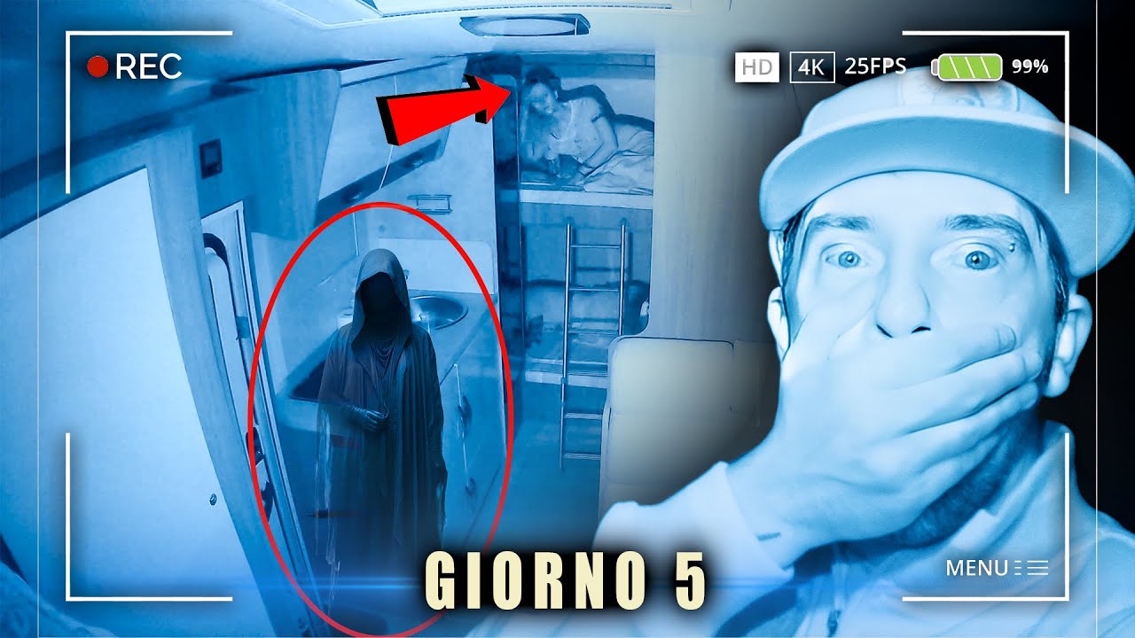 POLTERGEIST NEL CAMPER: le lenzuola si muovono da sole mentre Debby dorme !